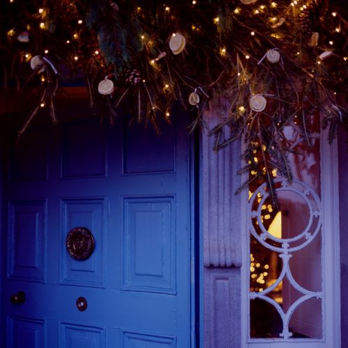 Front Door Christmas Garland