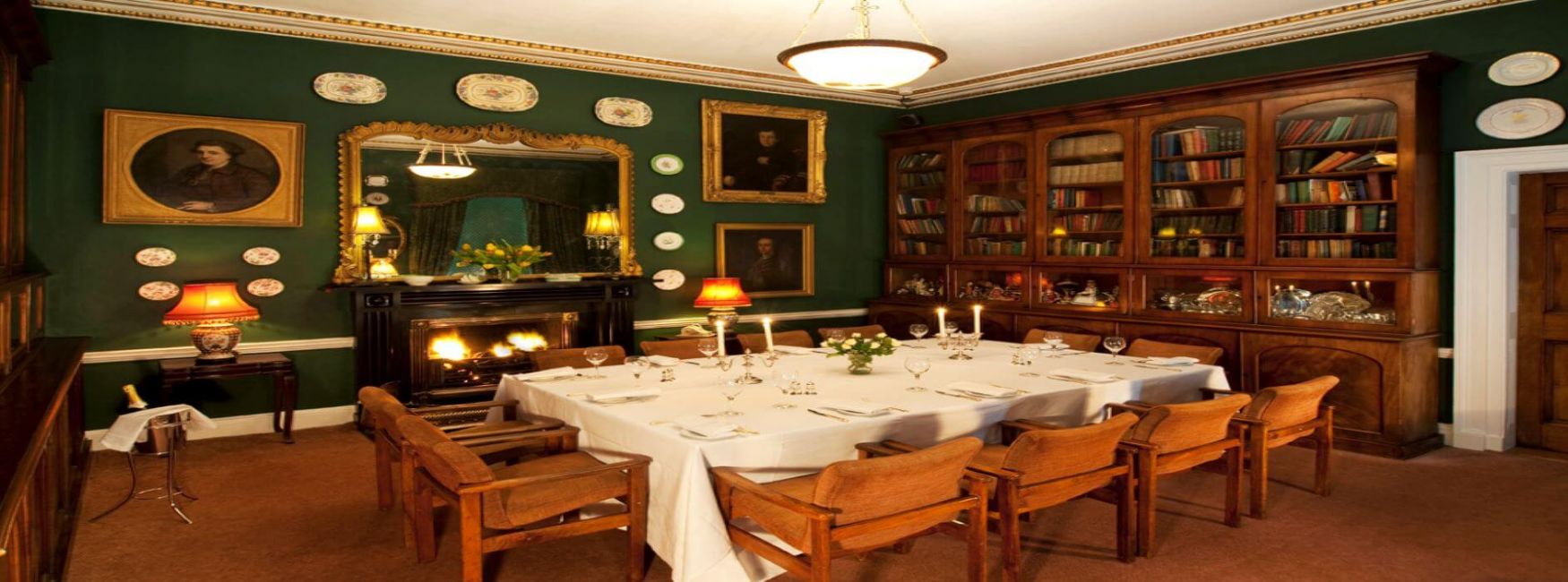 Library Private Dining - Main House 