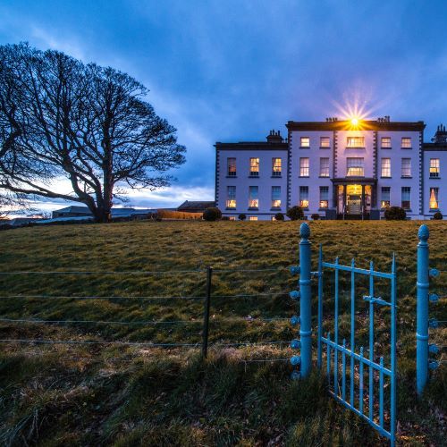 Main House Evening View 