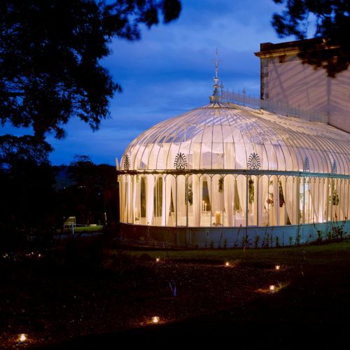 Turner Conservatory Longueville House by Night